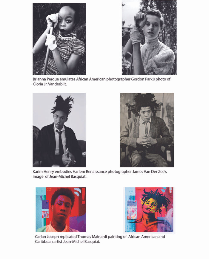 SCECHS Students Embodied African American Artists