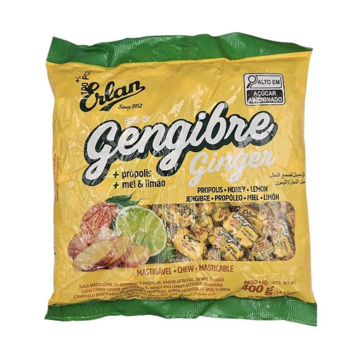 Erlan 400g Chew Ginger (1X400G)