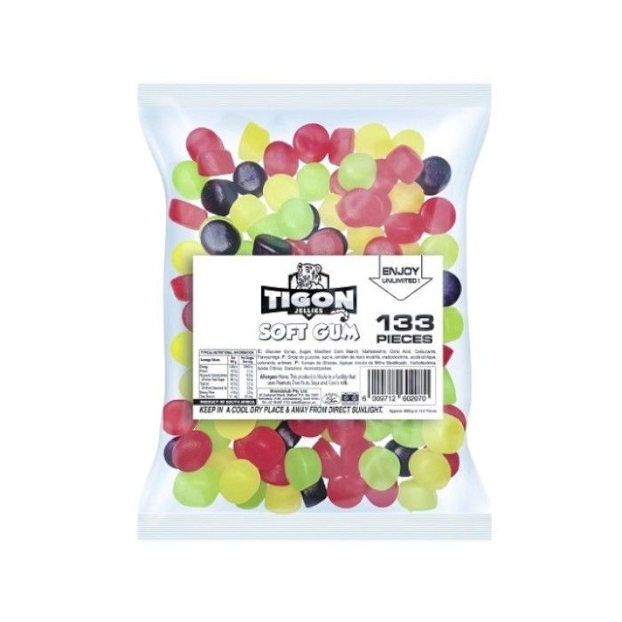 TIGON PKT 133’S SOFT GUMS (1X100’S)