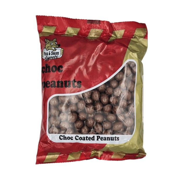 Fox And Swan 500g Chocolate Peanuts (1x500g)