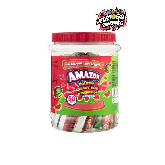 Amazon Fruity Chew Bar 50’s W/Melon Tub (1×50’s)