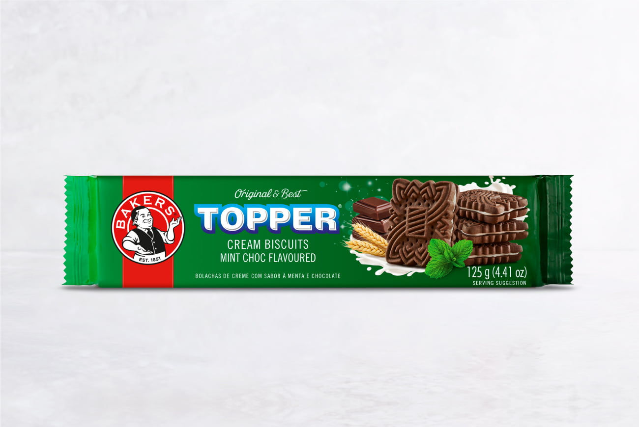 Bakers Toppers 125g Choc Mint (1x125g)