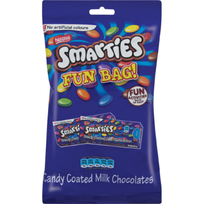 Nestle Smarties 152g/135g Fun Bag (1x152g)
