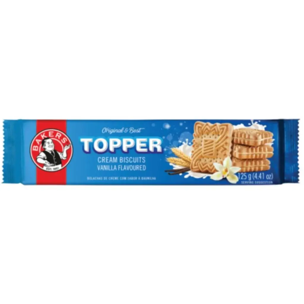 Bakers Toppers 125g Vanilla (1x125g)