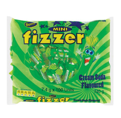 Fizzers Mini 100’s Cream Soda (1×100’s)