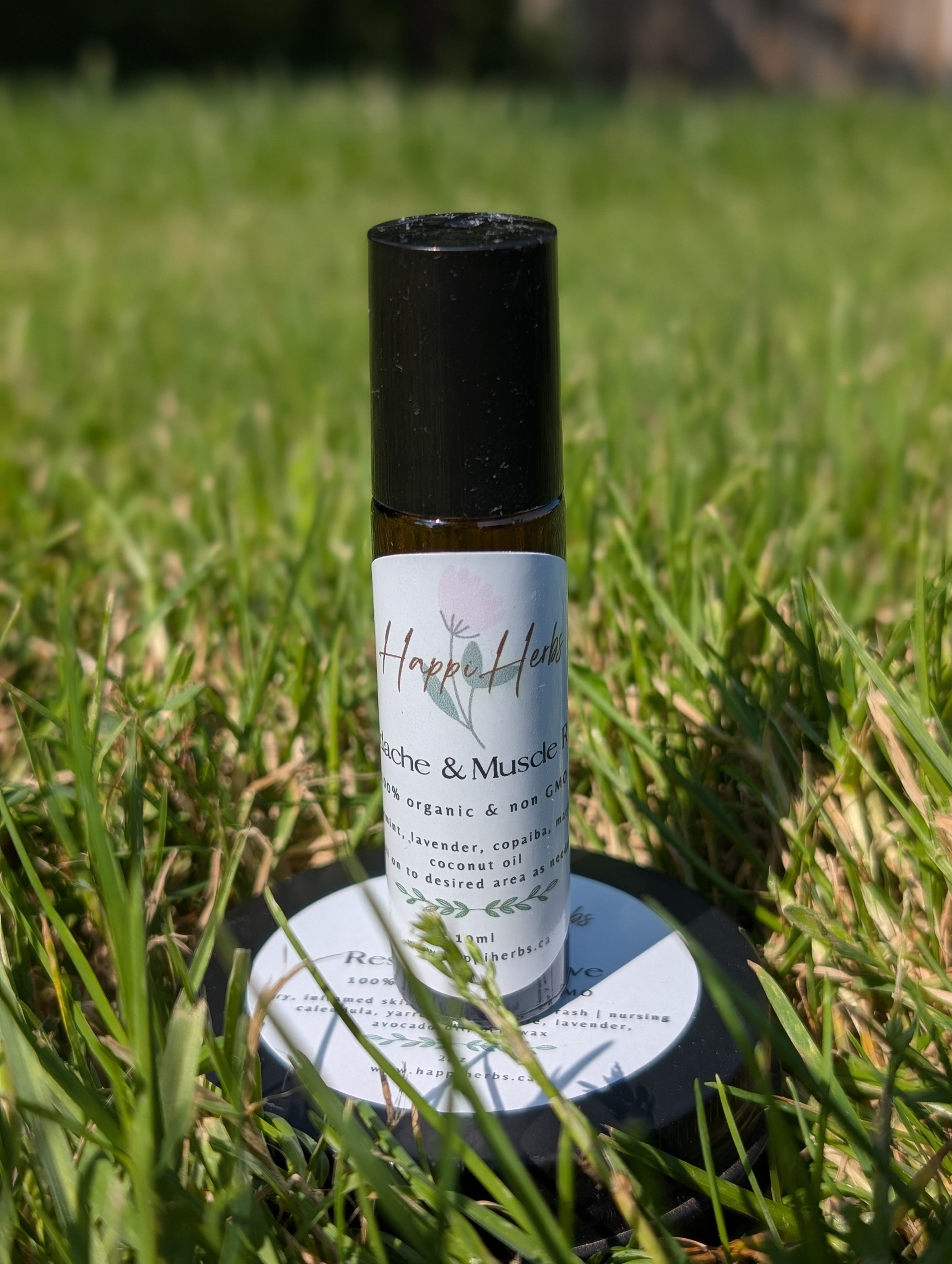 HappiHerbs - Headache & Muscle Relief