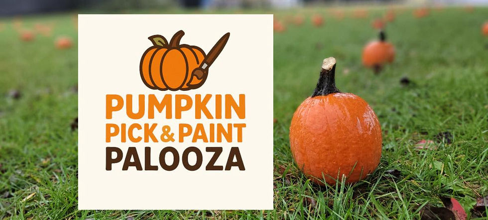 Pumpkin pick & paint palooza