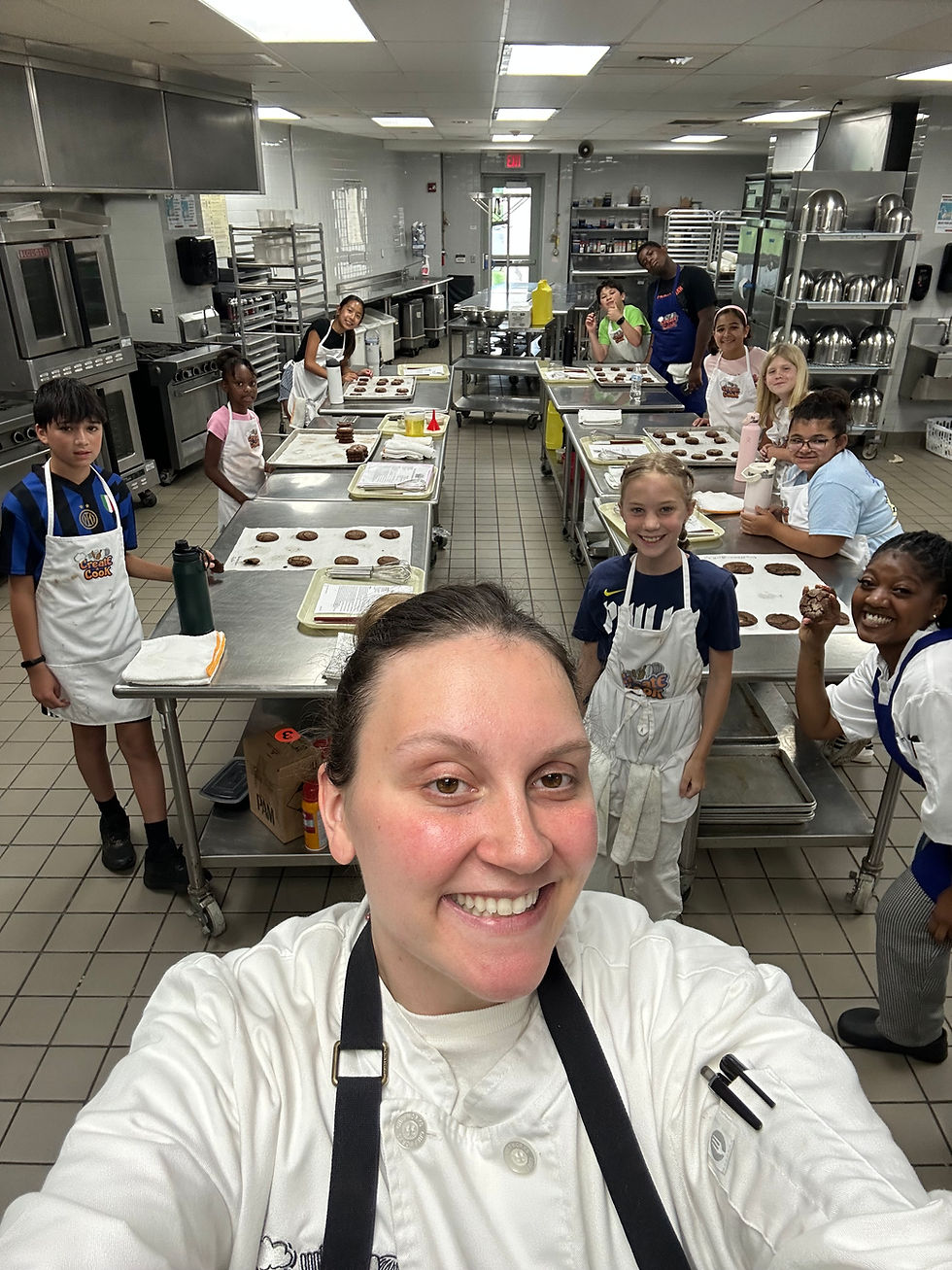 Cookie making with Chef Megan!