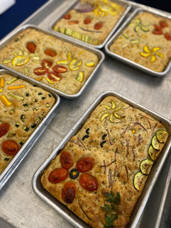 Junior chefs Summer Garden Foccacia