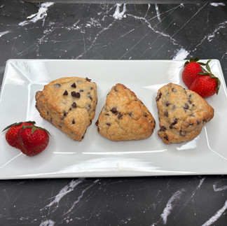 chocolate chip scones