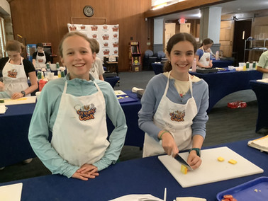 Junior chef besties!