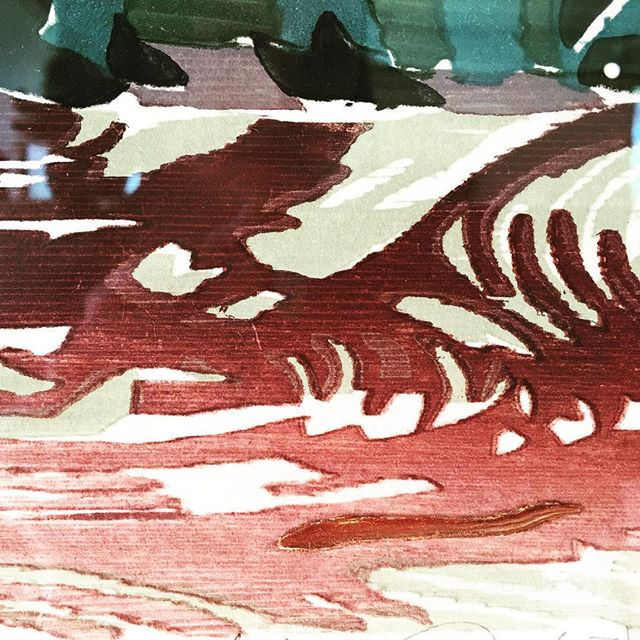Woodblock print from Daryl Howard