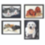 pet portrait commission paintings by vivienne bryant