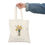 Thumbnail: Personalized Daffodils Birth Flower Tote Bag, Birth Month March Custom Name Gift