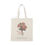 Thumbnail: Personalized Chrysanthemum Flower Tote, Birth Month November Custom Name Gift