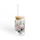Thumbnail: Floral Mom Glass Cup with Straw, Home Decor, Mother's Day Tumblers