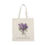 Thumbnail: Personalized Violet Birth Flower Tote Bag, Birth Month February Custom Name Gift