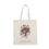 Thumbnail: Personalized Rose Birth Flower Tote Bag, Birth Month June Custom Name Gift