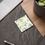 Thumbnail: Shabby Chic Floral Post-it Note Pad, Lemon Note Stationery, Decorative Note Pads