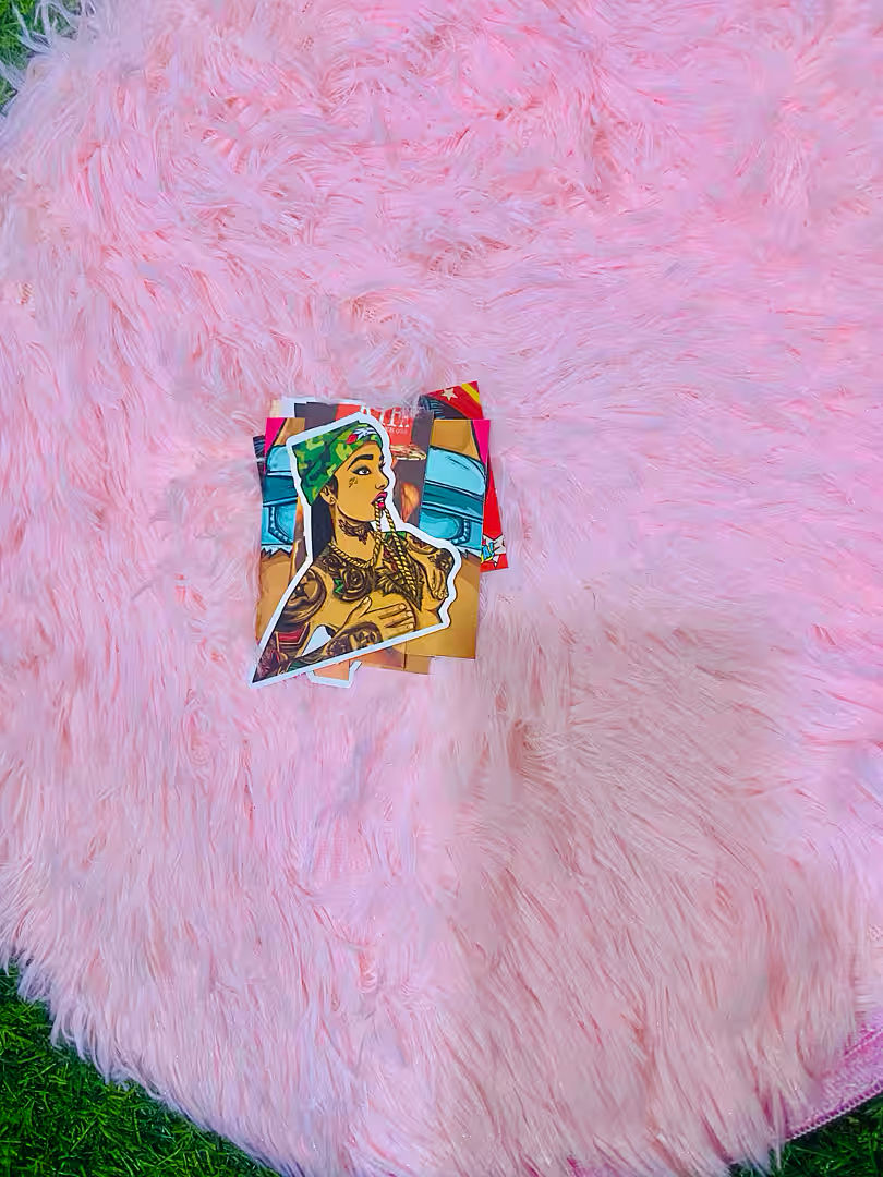 Thumbnail: Fancy sexy Thirst Trap Aesthetic stickers Big Size | Pack of 8pcs