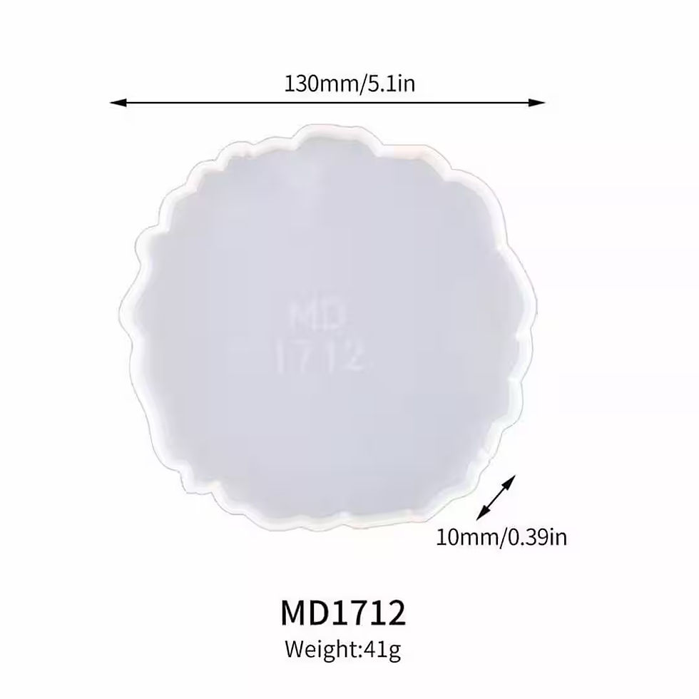 Thumbnail: Coaster Molds For Resin Crafts