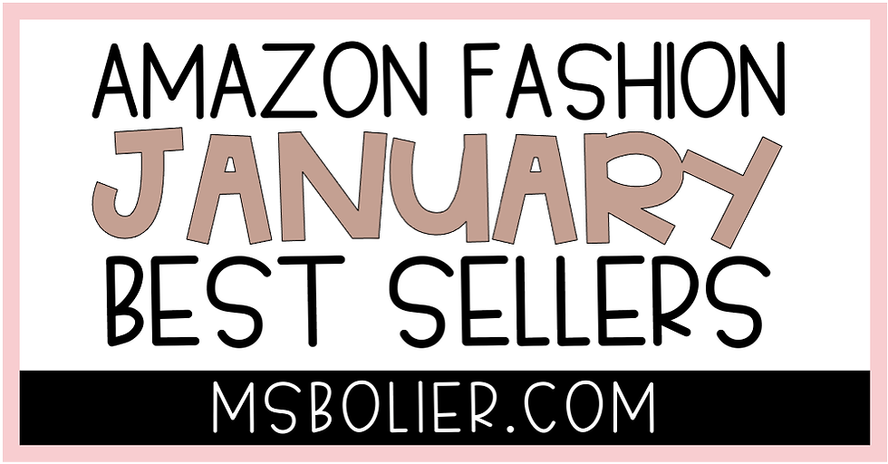 January 2023 Amazon Fashion Best Sellers