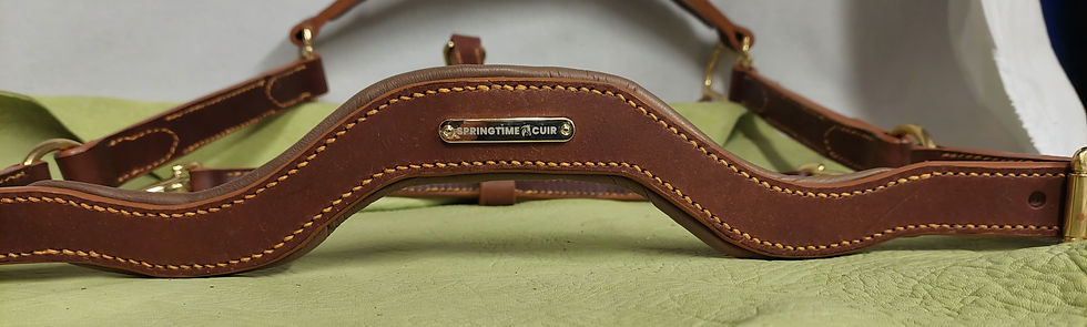 Miniature : Licol cuir cheval