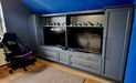 Bespoke Media/Gaming unit in Dust Grey