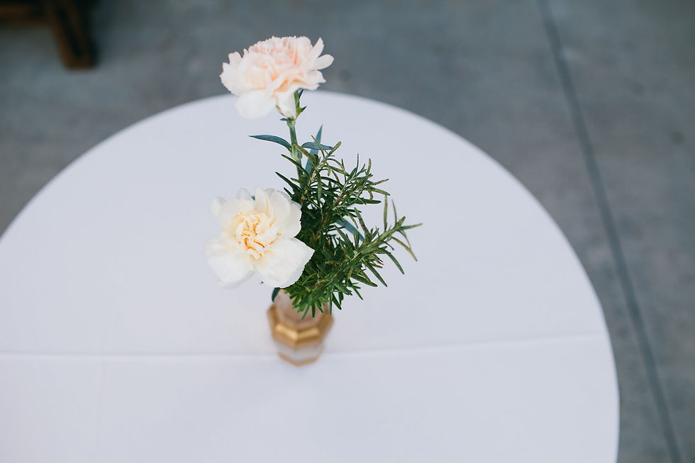 Small Gold Vase