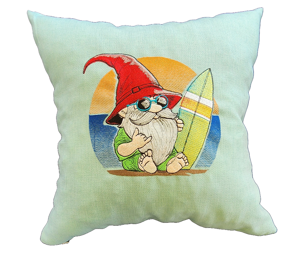 Gnome- Surfing Beach Shaka