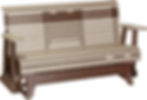 Thumbnail: 5' Plain Back Bench Glider