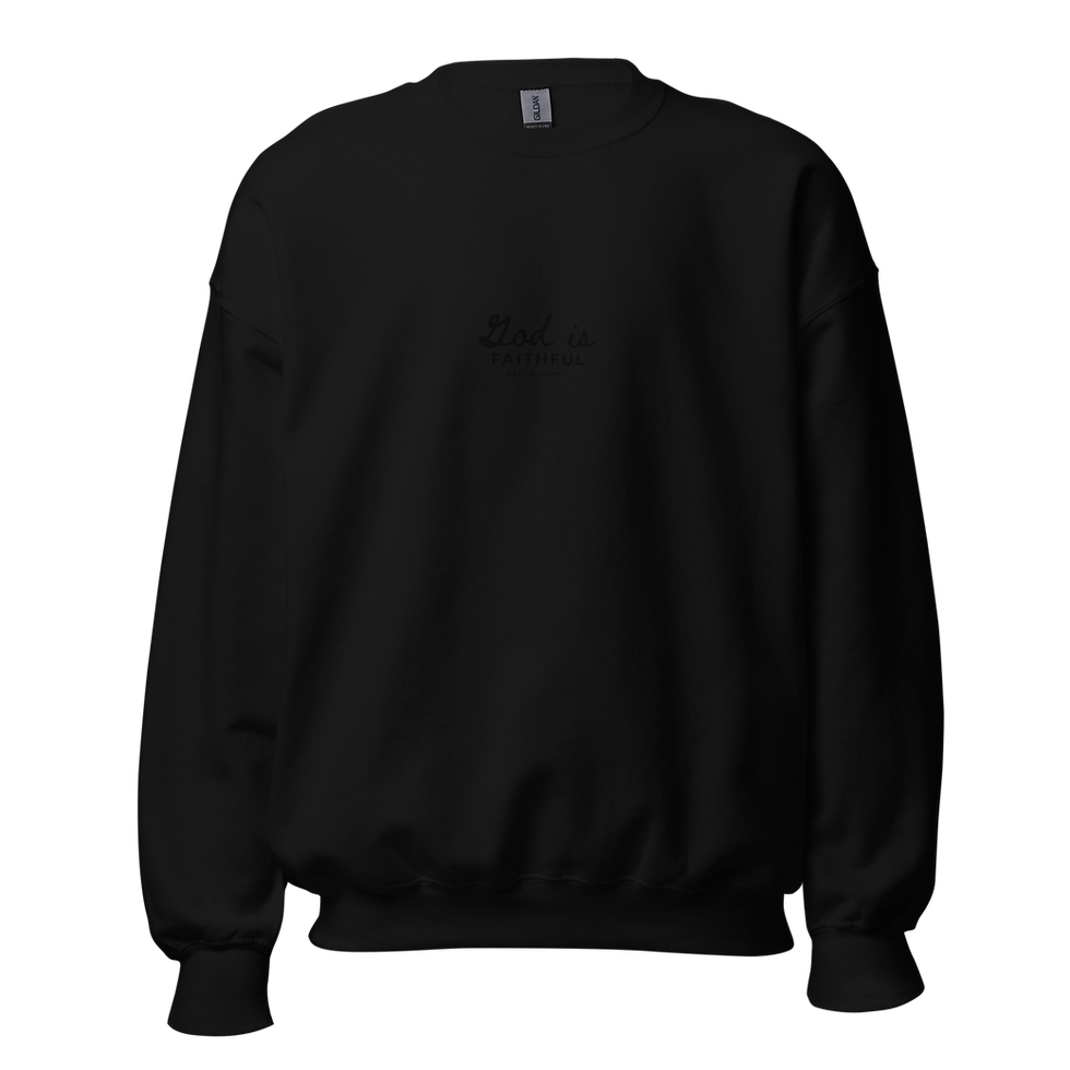 Miniatura: God is Faithful | Unisex Crew Neck Sweatshirt