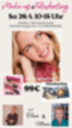 Makeup & Fotoshooting 99€