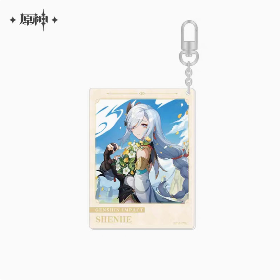 Thumbnail: Genshin Impact Characters Birthday Acrylic Keychain