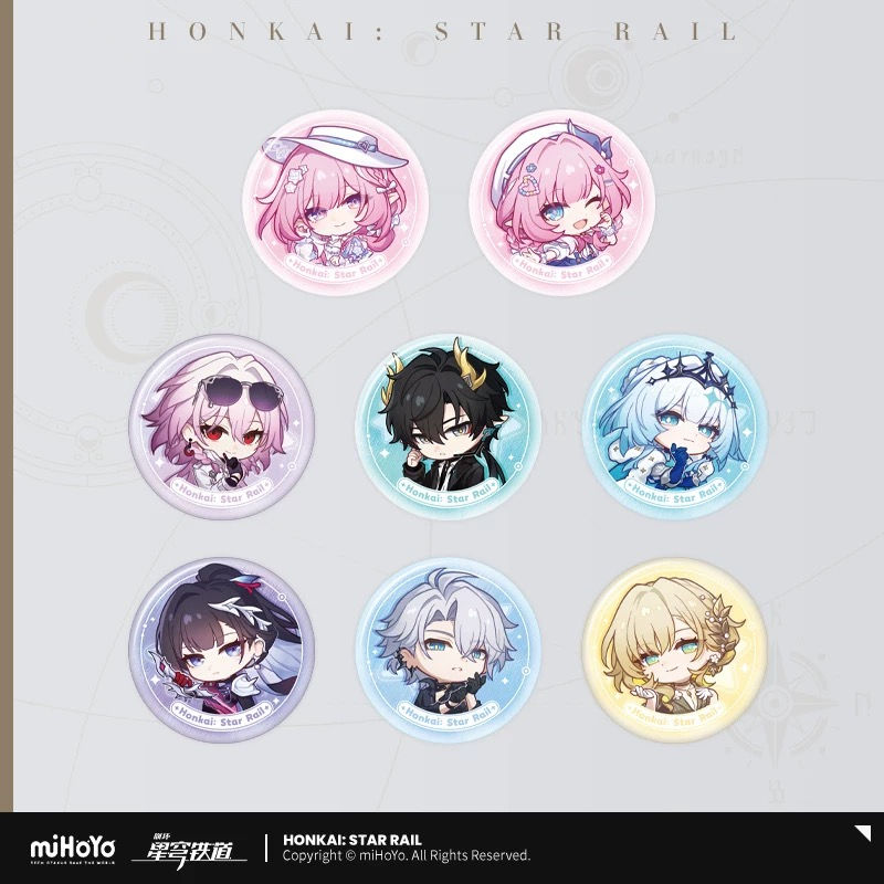 Honkai: Star Rail Round Pin