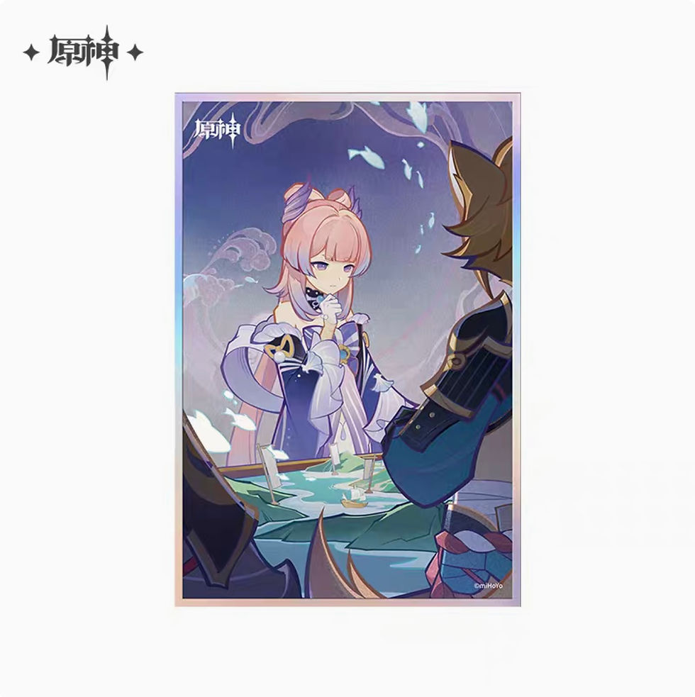 Thumbnail: 【Set B】Genshin Impact Glittering Paper Stand
