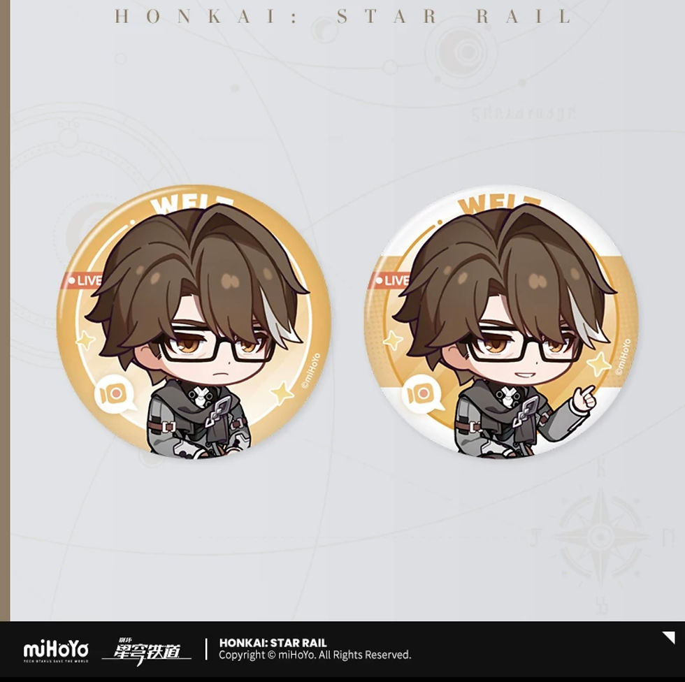 Thumbnail: Honkai: Star Rail Round Pins Set