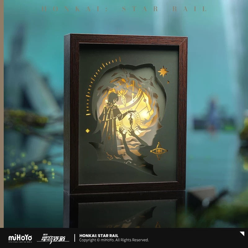 Thumbnail: Honkai: Star Rail Anaxa Themed Paper Carving Lamp