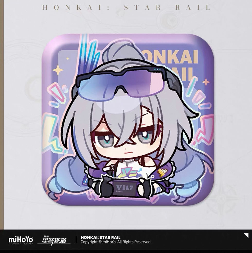 Thumbnail: Honkai: Star Rail Square Pin