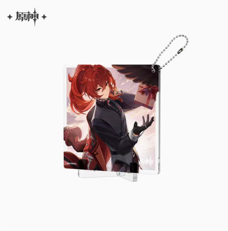 Thumbnail: 【Set B】Genshin Impact Character Birthday Themed Acrylic Display/Keychain/Coaster