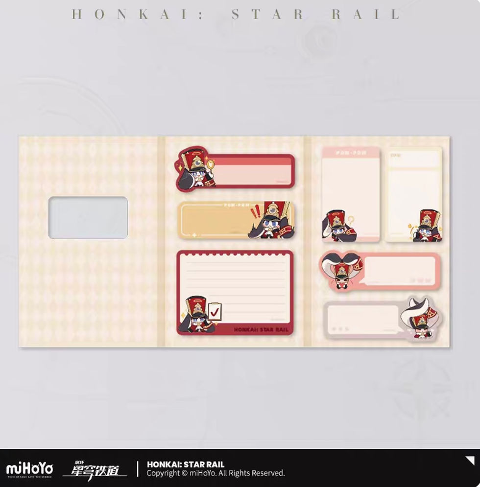 Thumbnail: Honkai: Star Rail Memo Pad