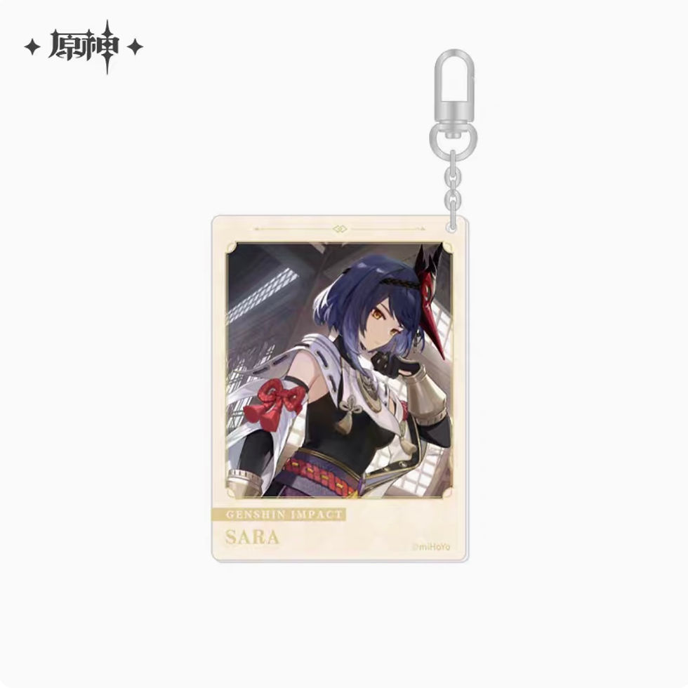 Thumbnail: 【Set B】Genshin Impact Character Birthday Acrylic Keychain