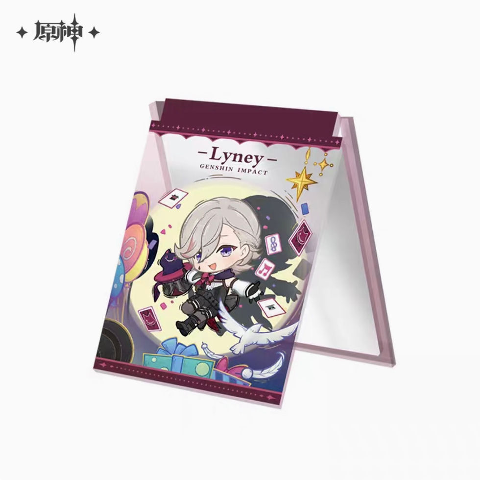 Thumbnail: 【Set A】Genshin Impact Acrylic Foldable Mirror