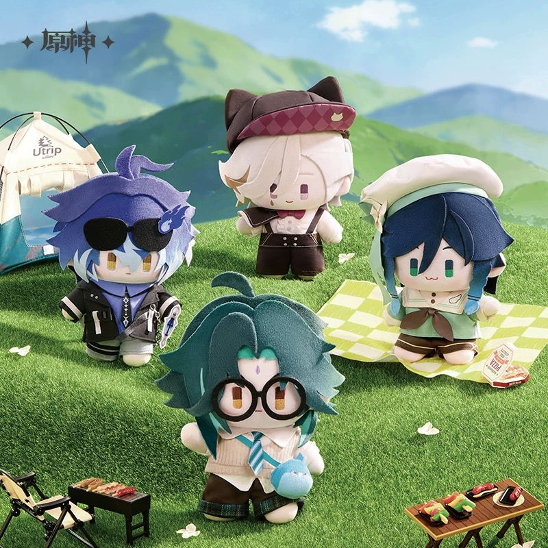 Genshin Impact Dress-up Plush Doll