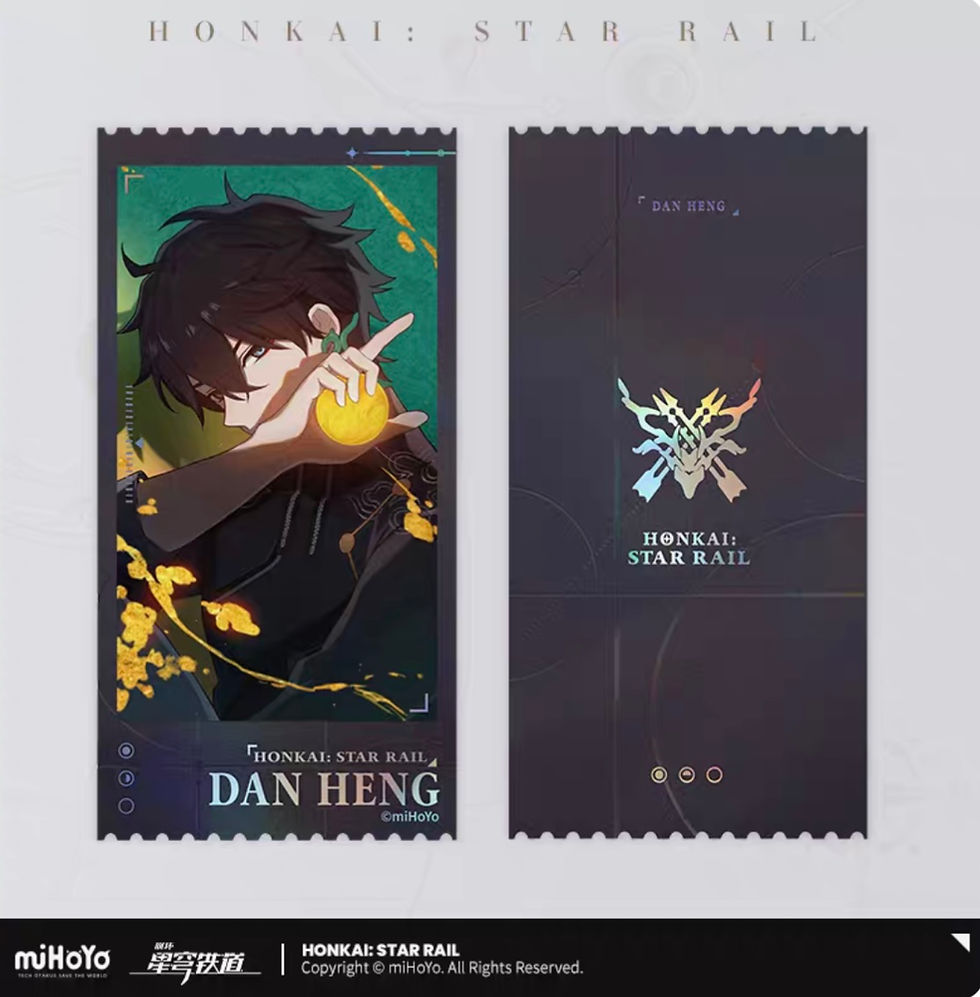 Thumbnail: Honkai: Star Rail Laser Ticket Stub Set