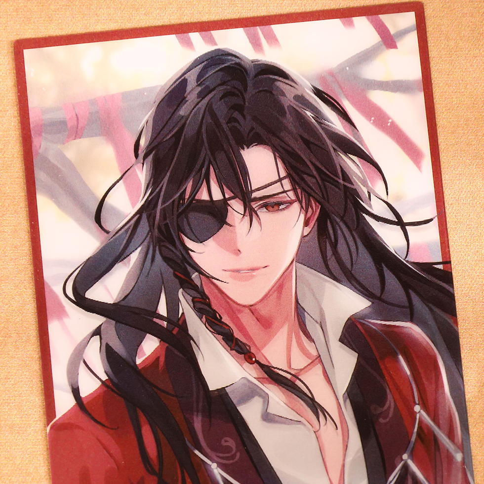 Thumbnail: Official Hua Cheng Birthday Lenticular Collection Card