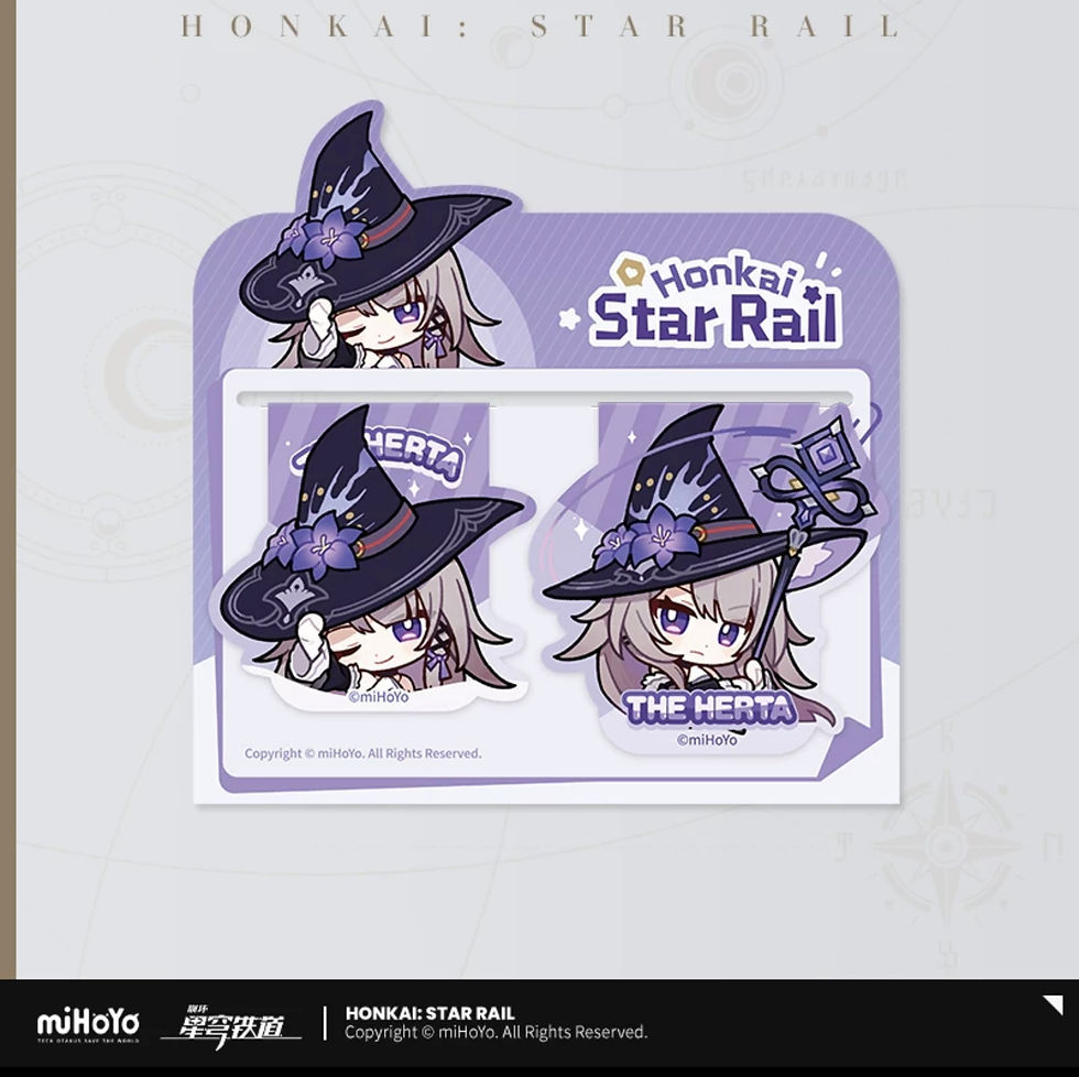 Thumbnail: Honkai: Star Rail Magnetic Bookmark Set