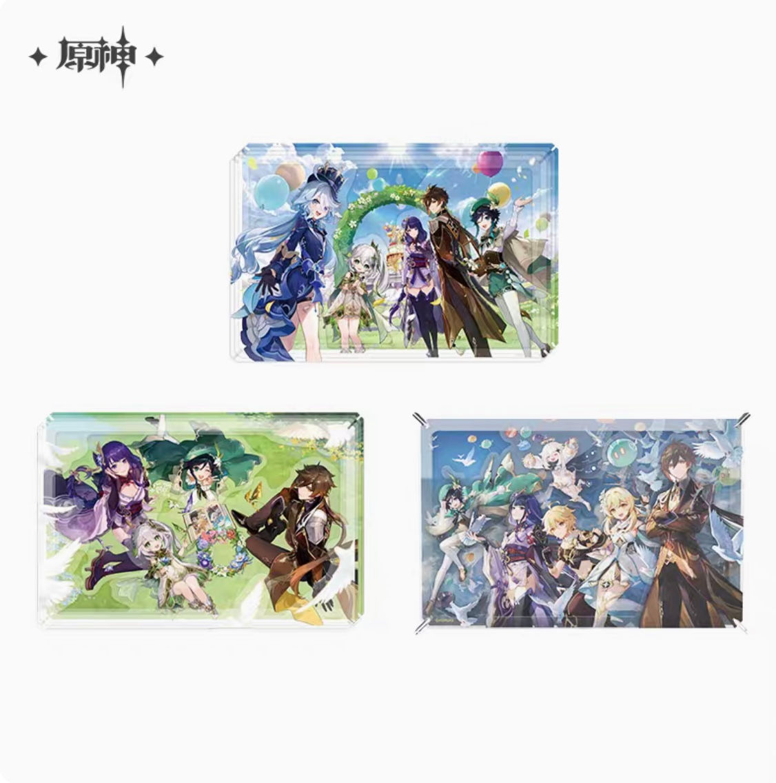 Genshin Impact Anniversary Acrylic Display