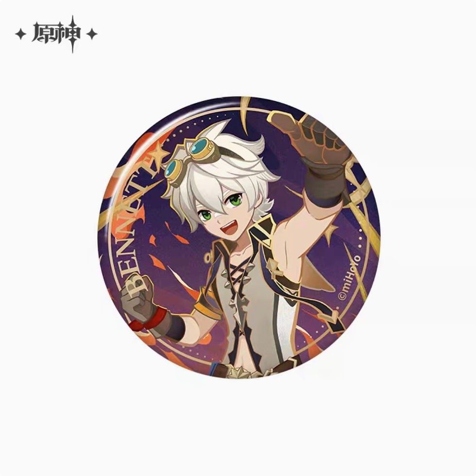 Thumbnail: 【Set A】Genshin Impact Round Pin