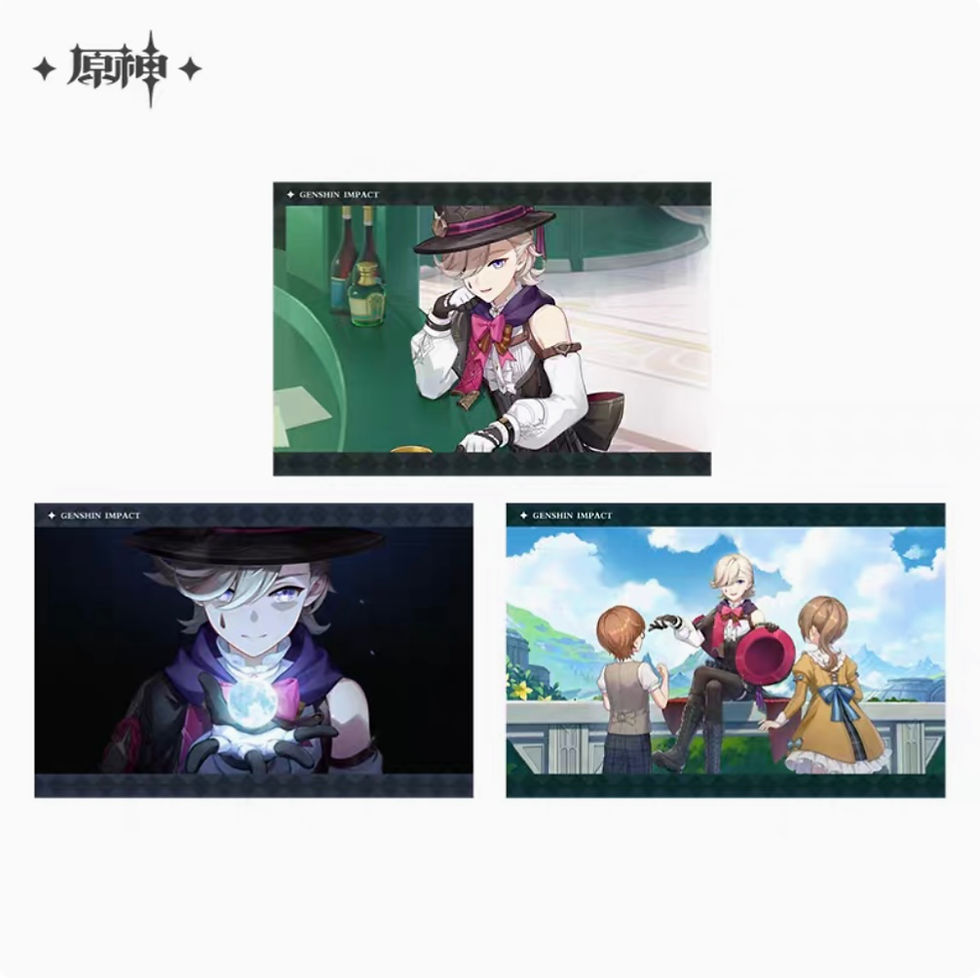 Thumbnail: 【Set B】Genshin Impact Characters PV Series Photo Cards